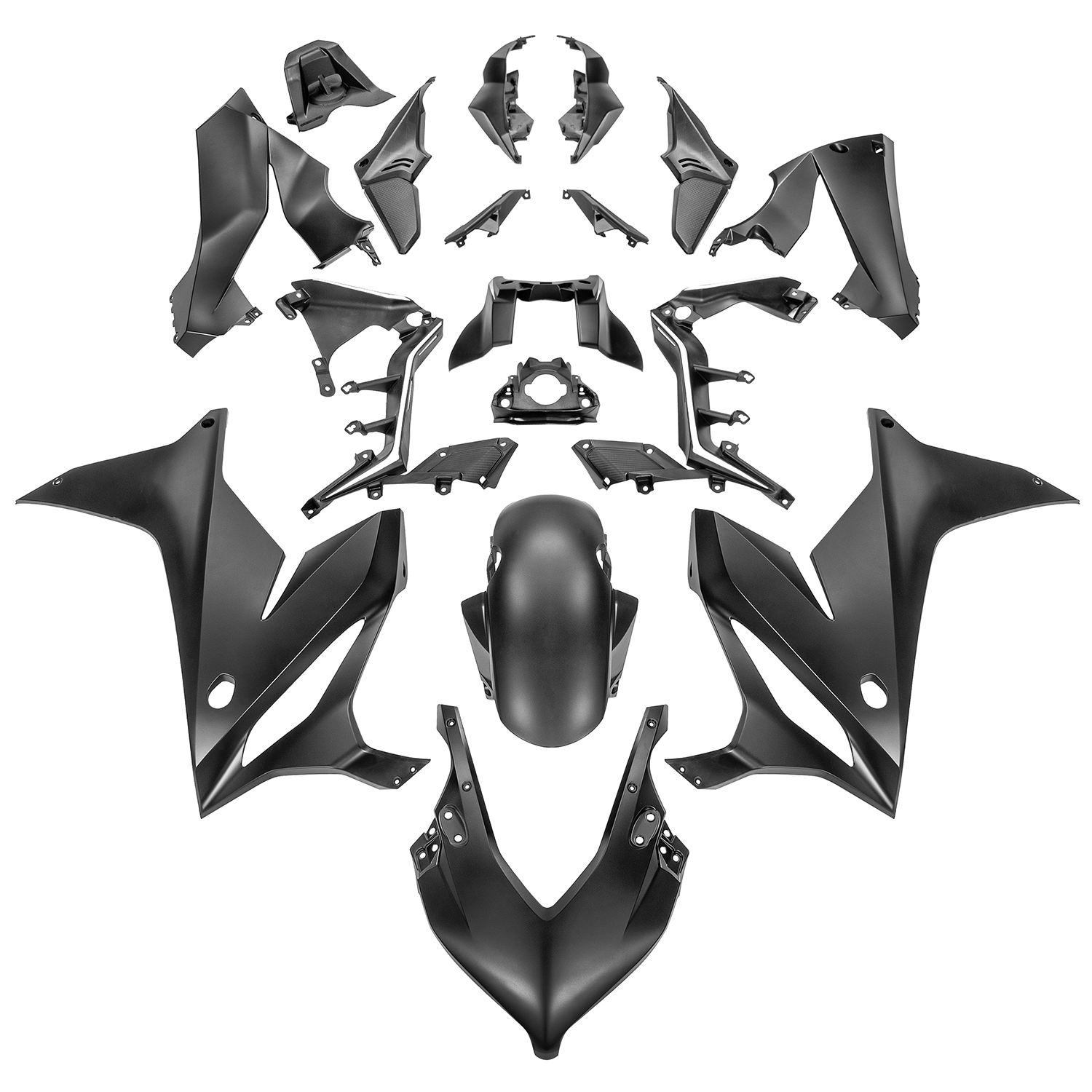 004-Sans couvercle de réservoir de carburant