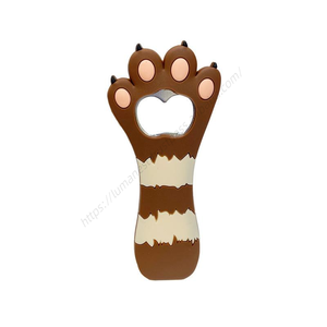 Décapsuleur à griffes de dessin animé WDD395 en gros, aimant de réfrigérateur en caoutchouc souple et acier inoxydable, vente chaude - Product Image 5