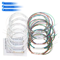 Splitter Fiber Optik PLC 1x2/1x4/1x8/1x16, Fiber Telanjang 0.9mm Tanpa Konektor, Splitter PLC Ultra-Kompak Tanpa Konektor