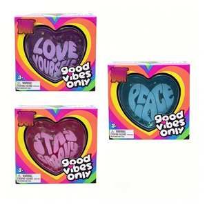 Heart shaped Pinch <b>Music</b> with Soft and Comfortable Touch, Non stick and Quick Rebound, Cute and Compact, Portable Palm Toy - Product Image 1