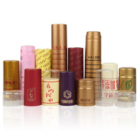 Capsules thermorétractables faciles à utiliser pour bouteilles, capsules PVC à rétraction rapide pour bouteilles de jus et de vin fermenté
