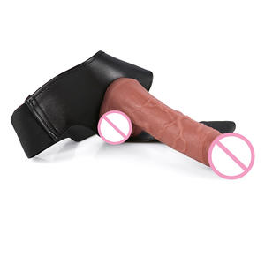 Big Overlord Wearing Silicone Phallus <span class=keywords><strong>Gay</strong></span> Lesbian Pants Artificial Phallus Dildo Masturbación Productos eróticos para adultos - Product Image 5