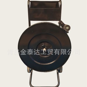 Chariot à outils en fer avec plateau 985x632x460mm, usage industriel durable, 2 roues, marron - Product Image 3