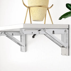 易于安装的折叠式搁板支架8英寸壁挂式桌子支撑铰链 - Product Image 1