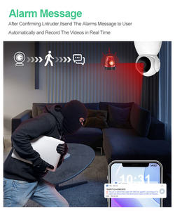 กล้องวงจรปิดไร้สาย V380 5MP Wifi CCTV PTZ ระบบความปลอดภัยบ้านอัจฉริยะ H.265 พร้อมเซ็นเซอร์ CMOS กล้องดูเด็ก Snowman สำหรับขายส่ง - Product Image 6