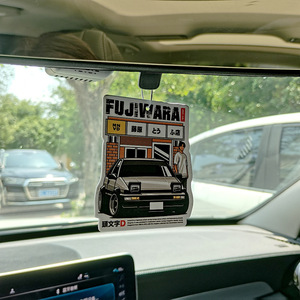 น้ำหอมติดรถยนต์ราคาถูก แบบกระดาษแขวน JDM Hellaflush Demo-kun กลิ่นหอมสำหรับแขวนกระจกมองหลัง กำจัดกลิ่นฟอร์มาลดีไฮด์ - Product Image 3