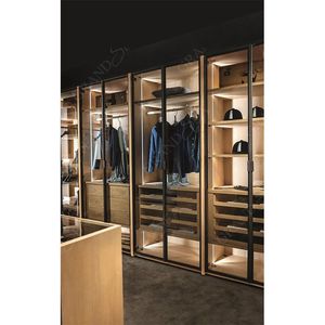 Tiêu Chuẩn Mỹ Giá Tốt Thiết Kế Hiện Đại Đơn Giản Thực Tế Phòng Ngủ Tủ Quần Áo Bằng Gỗ Tủ Quần Áo Lưu Trữ Tủ Quần Áo - Product Image 2