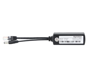 24W/12V PD PoE 분배기 케이블 1*10/100Base-TX RJ45 포트 + 1*8P 출력 포트 + 1 * DC5521 전원 포트 802.3af/at PoE 분배기 케이블 - Product Image 5