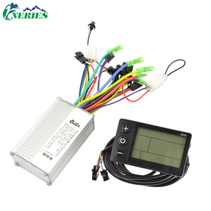 E-bike LCD Meter Controller Set Mountain 12 <span class=keywords><strong>Magnetic</strong></span> Ajustable Velocidad Tensor Freno E-bike Controller Kit - Product Image 5