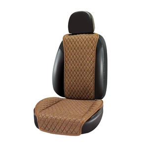 Accesorios de lujo para coche para mujer, kit frontal <span class=keywords><strong>interior</strong></span> de tamaño universal, refrigeración, ajuste universal, cojín para asiento de coche, aire frío para verano - Product Image 3