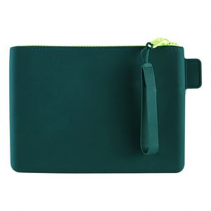 Sac cosmétique en silicone, sac de maquillage, logo personnalisé, étanche, trousse de maquillage de voyage - Product Image 3