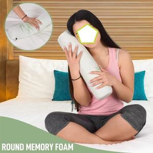 BSCI Yoga solide motif <span class=keywords><strong>cervical</strong></span> cou rouleau mousse à mémoire oreiller orthopédique soutien traversin pour dormir lit jambes dos - Product Image 6