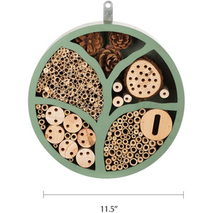 Casa <span class=keywords><strong>de</strong></span> Insectos <span class=keywords><strong>de</strong></span> Madera al por Mayor, Hotel para Abejas, Casa para Insectos Beneficiosos <span class=keywords><strong>de</strong></span> Jardín, Pequeña Casa <span class=keywords><strong>de</strong></span> Insectos <span class=keywords><strong>de</strong></span> Madera Artesanal, Hotel para Abejas - Product Image 5