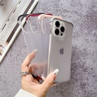 Casing HP Tanpa Bingkai Pasir Berwarna untuk iPhone 18 17 Pro Max, Casing Keras Anti-jatuh Berlapis Embun untuk iPhone 18