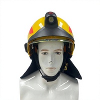 Casque de sauvetage incendie avec lampe frontale intégrée pour la lutte contre les incendies et la sécurité