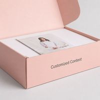 Boîtes d'expédition de luxe, emballages durables et recyclables, boîtes pliables pour les boutiques de détail, les événements et les cadeaux de fêtes