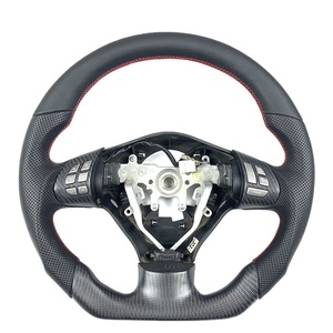 Volante de fibra de carbono para <span class=keywords><strong>Subaru</strong></span> WRX <span class=keywords><strong>STI</strong></span>, volante para Interior de coche de carreras, JDM, mate, auténtico, gran oferta - Product Image 1