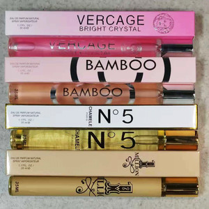 Perfume en Tubo de Ensayo Eau De Toilette Pink Encounter para Hombre y Mujer 35ml Marca China de Calidad OEM Body Spray Floral - Product Image 1