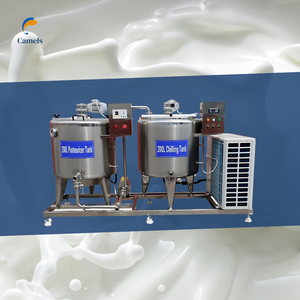 آلة بسترة الحليب وآلة التبريد/آلة معالجة الألبان الصغيرة - Product Image 1