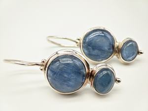 Pendientes de Plata de Ley 925 Hechos a Mano con Turquesa Natural, Estilo Boho Vintage para Mujer, Joyería Sin Níquel ni Plomo - Product Image 3