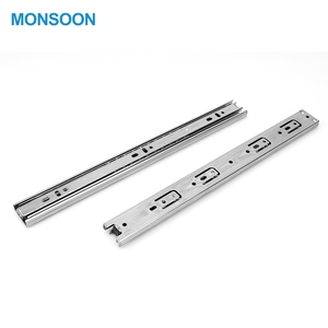 Soft Closing Kugellager Schubladen führung Dreifach Möbel beschläge mit Schubladen führungen - Product Image 2