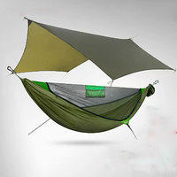 Tente de camping légère et portable, bâche de protection contre la pluie, moustiquaire, montage rapide et automatique
