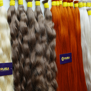 ผมต่อแบบเส้นเดียว Remy Hair แบบ Double Drawn ลอนธรรมชาติ สีบลอนด์น้ำตาล ขนาด 10-34 นิ้ว - Product Image 5