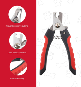 Stainless Steel Pet Nail <b>Scissors</b> Small Style Easy-to-Use Clipper Hair Cutting Soft Rubber Plastic <b>Dogs</b> Cats Rabbits Birds - Product Image 4