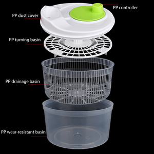 Essoreuse à <span class=keywords><strong>salade</strong></span> de cuisine de grande capacité avec poignée rotative Essoreuse à <span class=keywords><strong>laitue</strong></span> manuelle - Product Image 4