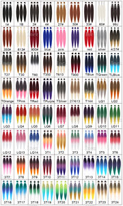 Extensiones de Cabello Sintético Preestirado 3X para Trenzas, Estilo Yaki Ombre, Preestirado EZ Braids - Product Image 5