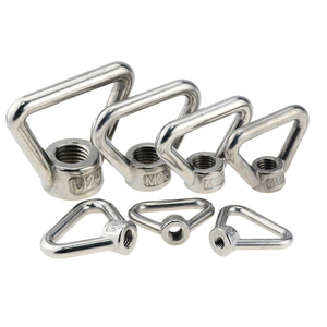 Tuerca de elevación M12 con anillo en forma de triángulo, rosca de acero inoxidable 304, tuerca de elevación con anillo en forma de triángulo - Product Image 3