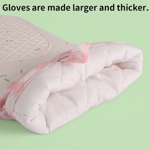 Gants en coton résistant à la <span class=keywords><strong>chaleur</strong></span> en silicone pour la cuisson et le nettoyage de l'application du <span class=keywords><strong>barbecue</strong></span> - Product Image 3