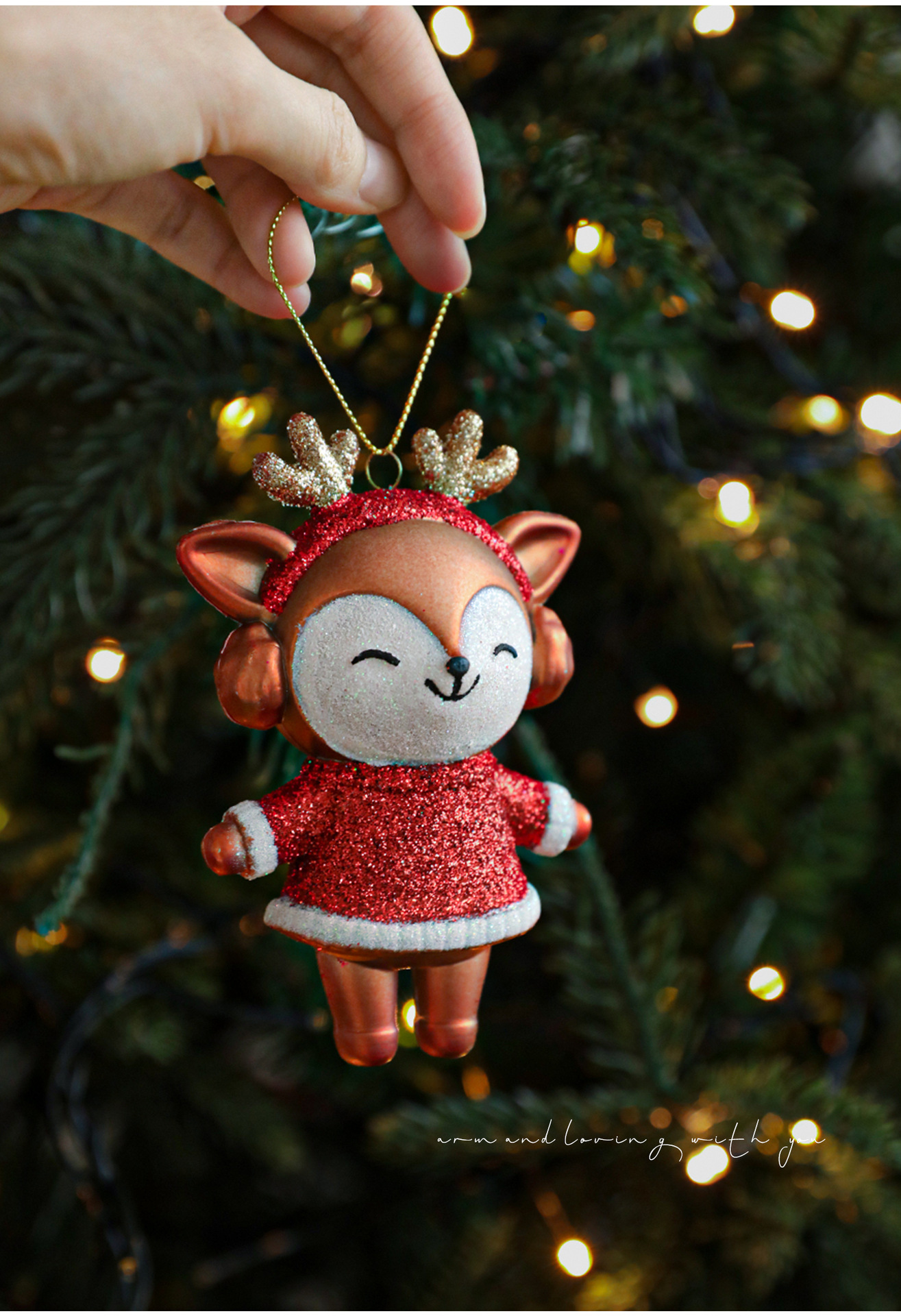 Pequeño Ciervo rojo