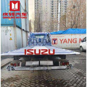 Prix usine ISUZU Camions de dépannage et de remorquage à plateau plat pour démolition et dégagement de véhicules - Product Image 2