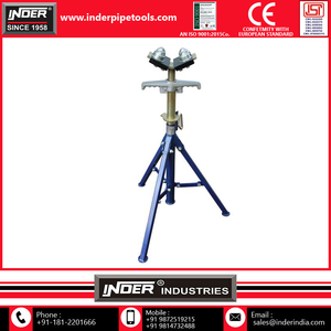 Direct Factory Price <b>Top</b> Selling Industrial DIY Grade Pipe Stand Superior Quality Folding Rollers 1000kg <b>Load</b> Hand Tools - Product Image 4