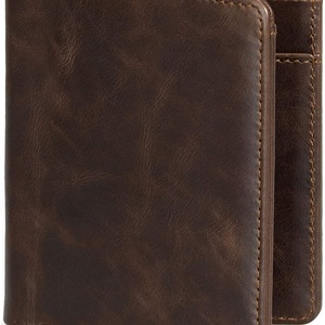 Boshiho Genuine Leather Mens Billfold <b>Wallet</b> <b>RFID</b> Blocking Women & Mans Slim Top Grain Leather <b>Wallet</b> for Men - Product Image 6