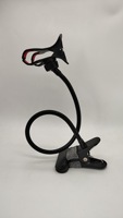 Support de téléphone universel en métal pour diffusion en direct, réglable en hauteur et en angle, pour bureau, support stable