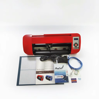 Plotter de corte de vinilo de sobremesa con prensa térmica YS-380 A3, corte de contorno automático con servomotor para pegatinas, calcomanías y letreros de transferencia térmica
