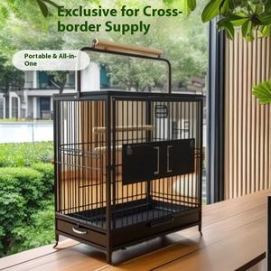 Portador <span class=keywords><strong>de</strong></span> viaje <span class=keywords><strong>para</strong></span> pájaros portátil personalizable directo <span class=keywords><strong>de</strong></span> fábrica con asa y percha <span class=keywords><strong>de</strong></span> <span class=keywords><strong>madera</strong></span> <span class=keywords><strong>para</strong></span> veterinarios y viajes - Product Image 3