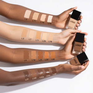 Base de maquillaje líquida de cobertura total resistente al agua, etiqueta privada vegana mate de alta calidad - Product Image 6