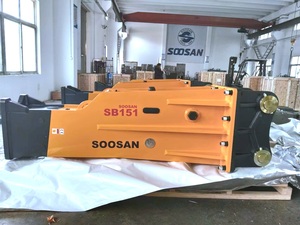 SOOSAN <b>Hydraulic</b> <b>Breaker</b> Sb 151 Box Type New Engine Core Motor 40-55 Tons Excavators Demolition Certified 1 Year Warranty - Product Image 2