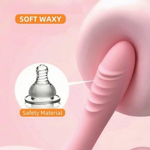 Mainan elektrik otomatis 10 kecepatan, <span class=keywords><strong>Stimulator</strong></span> Clitoralis tahan air Pink02 mainan dewasa wanita senyap mengisap vibrator - Product Image 6