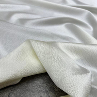 Perles de Satin de Soie Tissus Extensibles 90s 10s 19mm 140cm Tissu de Satin de Soie Stretch Teint Uni pour Vêtements Robes Doublure