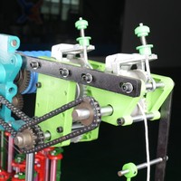 Credit Ocean Elastic Net Speed Equipment String tissé Lacets de jardin Machine à tresser haute Machine à tisser les bobines