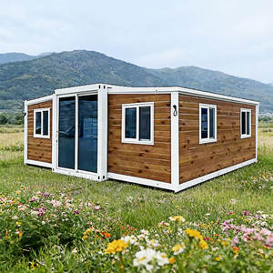 Tragbares Erweiterbares Containerhaus Vorgefertigtes Luxus 20ft 2-Zimmer Sandwichpaneel-Isolierung Einfache Montage - Product Image 1