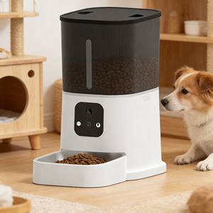 Distributeur automatique d'aliments pour animaux de compagnie à marque privée, Alimentador Automático, distributeur intelligent d'aliments pour animaux de compagnie en acier inoxydable, bols et distributeurs pour animaux de compagnie - Product Image 1