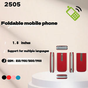 Telefono Cellulare Flip Compatto CDMA 2505 all'Ingrosso con Batteria da 700mAh, Torcia, Radio FM, Tastiera Sbloccata, Cellulare Base - Product Image 2