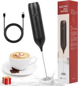 Tragbarer Schneebesen Egg Beater Automatischer Kaffee mischer Hands chaum hersteller Wiederauf ladbarer elektrischer USB-Milch auf schäumer