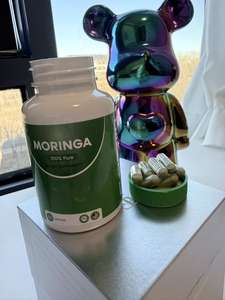 विटामिन के साथ बोतल में मोरिंगा पत्ती हर्बल अर्क - Product Image 5