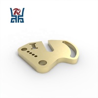 Clip de positionnement en laiton usiné CNC sur mesure, non standard, pour applications médicales, robots industriels, drones et équipements d'automatisation